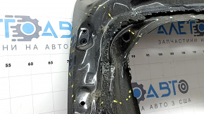 The trunk door is bare Mercedes W167 GLE 350 450 20-24 black 040, dented