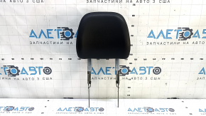 Front left headrest for Audi Q7 16-19, leather, black, scratches