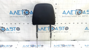 Front left headrest for Audi Q7 16-19, leather, black, scratches