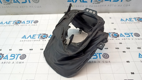 Jeep Cherokee KL 19-23 steering column trim, black leather