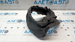 Jeep Cherokee KL 19-23 steering column trim, black leather