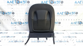 Black rear passenger seat trim for Audi Q7 2016-2019, scratches