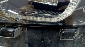 Left front headlight assembly for Ford Escape MK4 23-25 LED with light bar, sand
