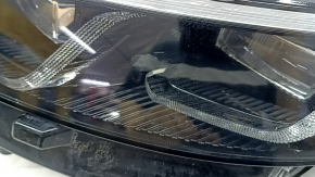 Left front headlight assembly for Ford Escape MK4 23-25 LED with light bar, sand