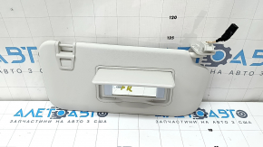 Right visor for Ford Escape MK4 23-gray, without hook, with backlight