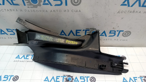 Rear left door sill trim for VW Tiguan 2009-2018, black, scuffed