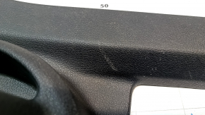 Rear left door sill trim for VW Tiguan 2009-2018, black, scuffed
