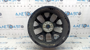 Jeep Compass 22-25 R18x7J ET40 Wheel, Type 4, Black, Light Curb