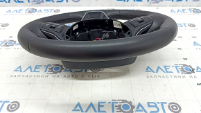 Ford Escape MK4 20-25 steering wheel assembly, black leather, heated, hybrid, with bumpers on the pad