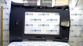 Black roof lining for Audi Q7 16-19 with panoramic windows