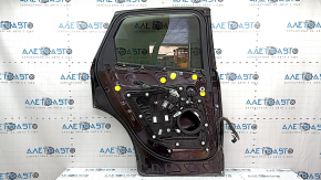 Rear left door assembly for Ford Escape MK4 20-24 tinted, red L8, dent, scratches on trim