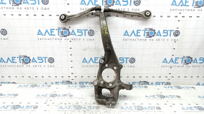 Front left axle trunnion for Audi A6 C7 12-18 Cobapress, with upper control arms, cracked silent blocks