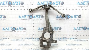 Front right axle trunnion for Audi A6 C7 12-18 Cobapress, with upper control arms, cracked silent blocks