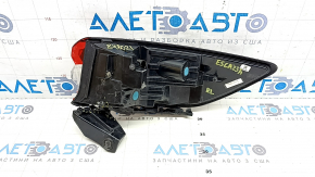 Ford Escape MK4 23-24 LED outer wing light, left, broken mounts, missing mount, broken glass, glue, cracks, scratches