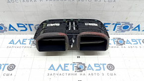 Ford Escape MK4 20-24 black and chrome front panel air vent, center, broken mountings