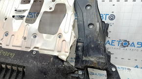 Honda CRV 23-25 HEV engine guard assembly, 3 parts, torn, dented, scuffed