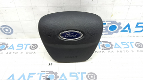 Black, scratched steering wheel airbag for the Ford Escape MK4 20-25 driver's side