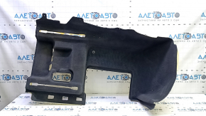 Front right floor covering for Audi Q7 16-25, black, for cleaning