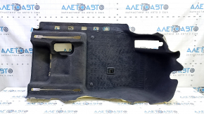 Front left floor covering for Audi Q7 16-25, black, for cleaning