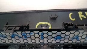 Honda CRV 23-25 black and gloss black front panel trim, scratches, broken mount