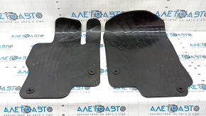 Set of floor mats for Mercedes W167 GLE 350 450 20-23 black rubber