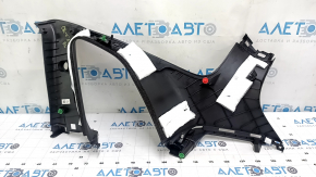 Honda CRV 23-25 black, worn, upper left rear pillar trim