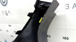 Front bare bumper Mercedes W167 GLE 350 450 20-23 for parking sensors, black, dented, cracks, broken fasteners, non-factory holes