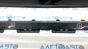 Front bare bumper Mercedes W167 GLE 350 450 20-23 for parking sensors, black, dented, cracks, broken fasteners, non-factory holes