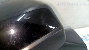 Honda CRV 23-25 right side mirror assembly with cover, 8 pins, turn signal, heated, BSM, black, scratches, sand