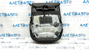 Ford Escape MK4 2023-2025 passenger seat cushion upholstery, black leather with perforation, heated, dented, scratched