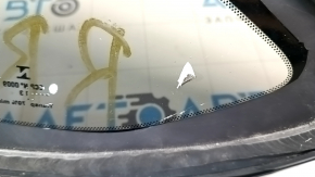 Ford Fusion mk5 13-20 matte rear right window, tint peeling, scratch on molding.