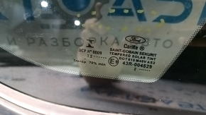 Rear right window glass, Ford Fusion mk5 13-20 matte, scratches on the glass