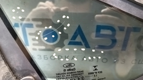 Rear right window glass, Ford Fusion mk5 13-20 matte, scratches on the glass