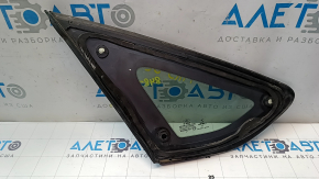 Rear right window, blind glass, Ford Fusion mk5 13-20, single chrome, scratches on chrome