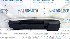 Audi Q7 16-25 trunk opening trim, black with chrome, scratches