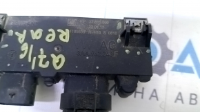 The foot-operated trunk lid opening sensor assembly for the Audi Q7 16-25 has a broken mount.