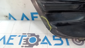 Front left fog light frame for Ford C-max MK2 2013-2018 USA with chrome ring, scratches, broken mount