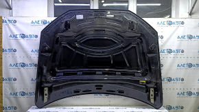 Bare hood Audi Q7 16-25 aluminum, black L041, butt