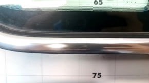 Rear right window, blind glass, Ford C-max MK2 13-18, single chrome, scratches on chrome, scratch on glass