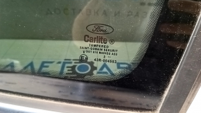 Rear right window, fixed glass, Ford Escape MK3 13-19, chrome, scratches on the glass