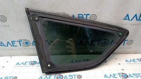 Rear right window, fixed glass, Ford Escape MK3 13-19, chrome, scratches on the glass