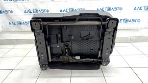 Left rear seat for Ford Escape MK4 2023-2024 without airbag, manual, black leather, perforated, with armrest, with belt, dented