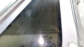 Rear left window, blind glass, Chrysler 200 15-17, chrome, scratches on chrome, scratches on glass