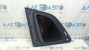 Rear right window, blind glass, Honda CRV 23-25, tinted, chrome, scratches on chrome