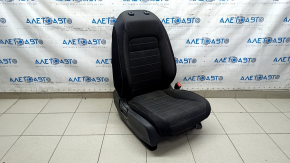 Honda CRV 23-25 passenger seat without airbag, manual, heated, black cloth with orange stitching, Sport, dry-cleanable