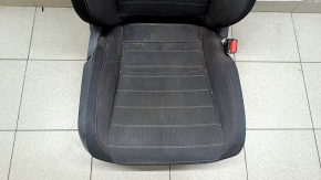 Honda CRV 23-25 passenger seat without airbag, manual, heated, black cloth with orange stitching, Sport, dry-cleanable