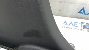 Lower left center pillar trim for Nissan Rogue 21-24, black, S US built, with plug, scratches