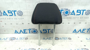 Honda CRV 23-25 rear right seat headrest, black cloth with orange stitching, Sport