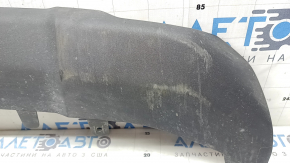 Front bumper center lip trim for Honda CRV 23-24 HEV, gray structure, worn, broken fasteners