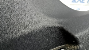 Nissan Rogue 21-24 black center pillar trim, lower right, S US built, with plug, scratches